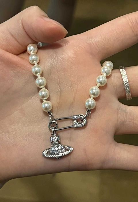 Naszyjnik Vivienne Westwood srebrny