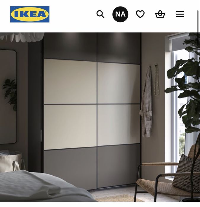 Roupeiro ikea como novo