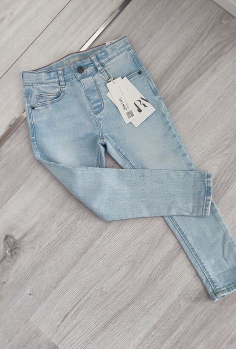 Jeansy spodnie jeansowe rurki Zara