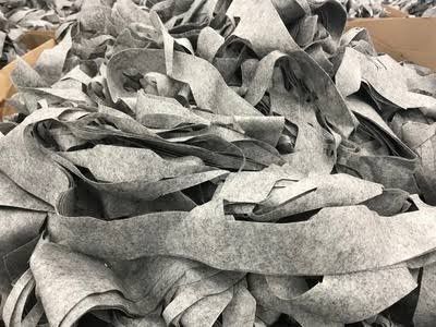 Odpad poprodukcyjny filcu