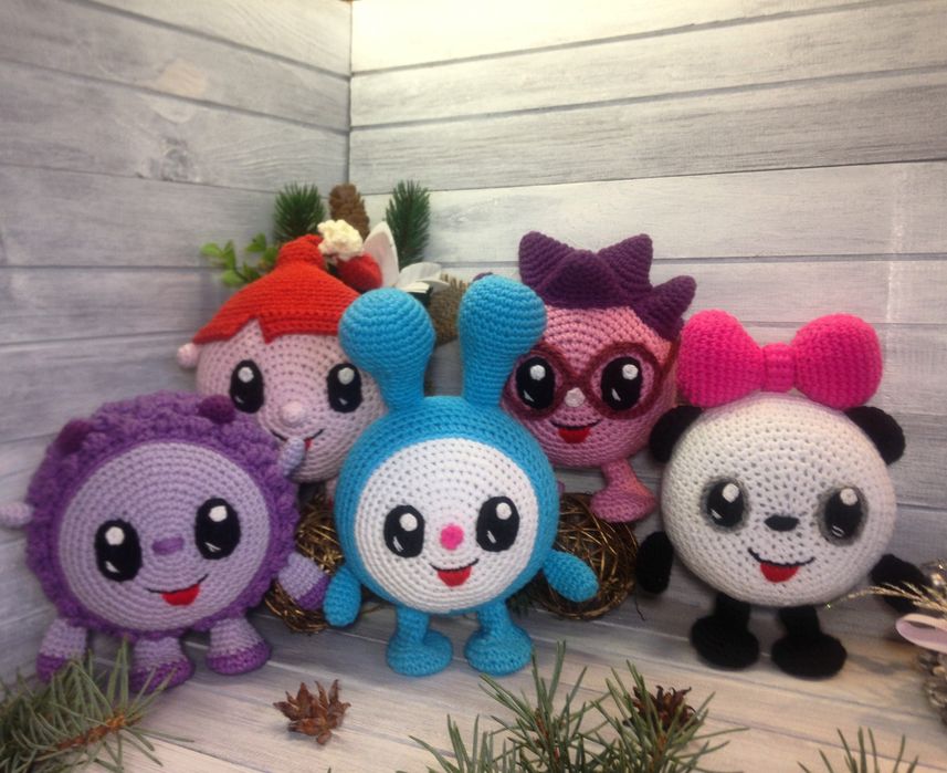 Малишарики . Еко іграшки ручної роботи