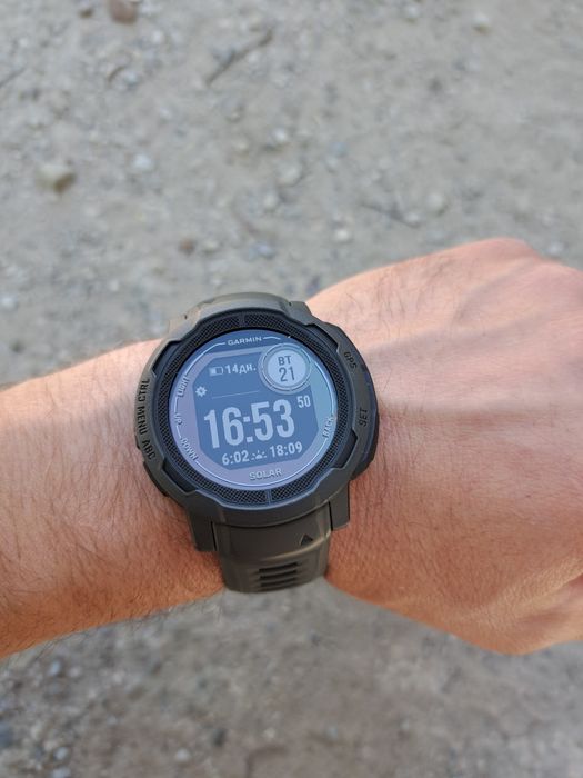 Garmin instinct 2 solar Годинник