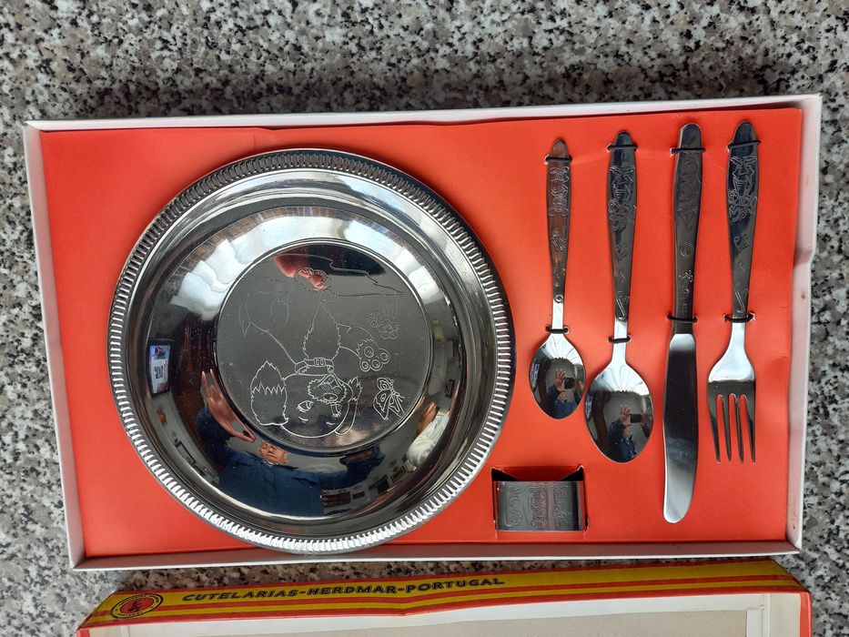 Conjunto de papa para criança