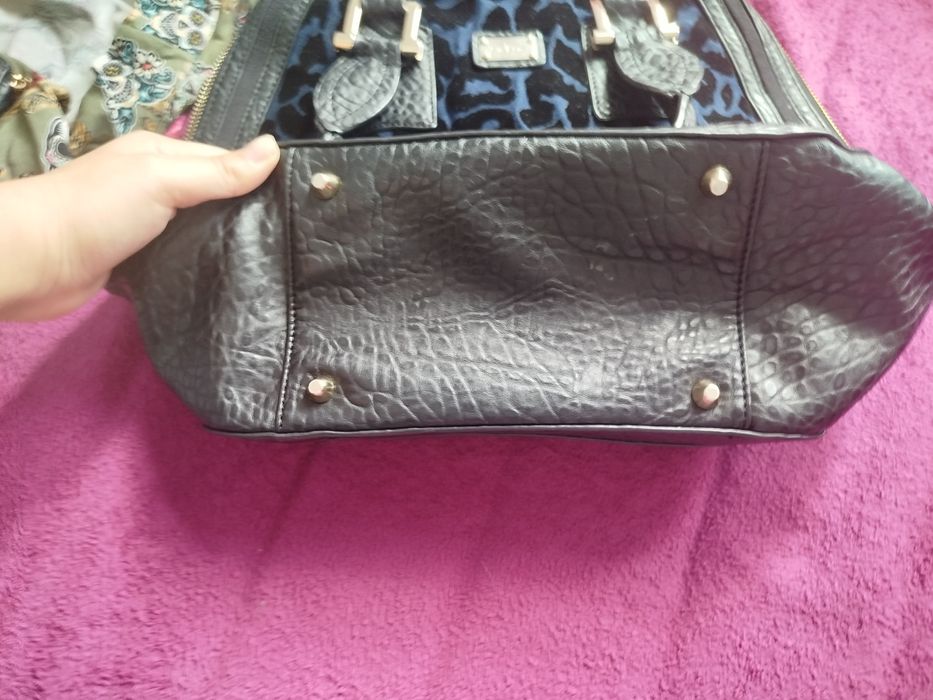 Mala Azul leopardo Salsa