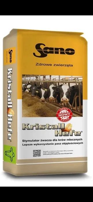 Kristall Hefe® - żywe kultury drożdży dla krów i opasów