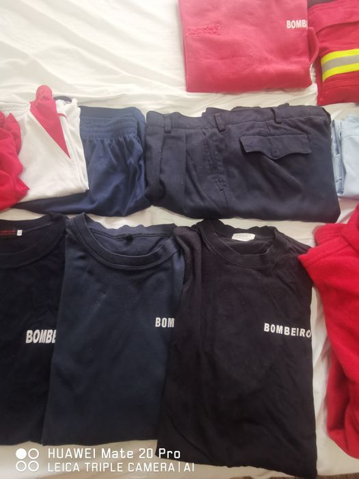 Vendo fardamento bombeiros usado