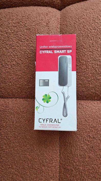 Domofon CYFRAL smart 5P NOWY biały