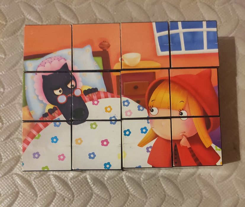 Układanka Czerwony Kapturek