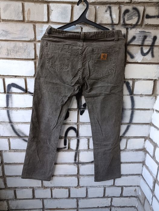 Вельветові штани carhartt