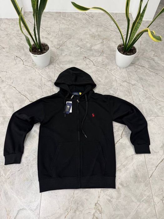 Зіпка Polo Ralph Lauren чорна та сіра, універсальна