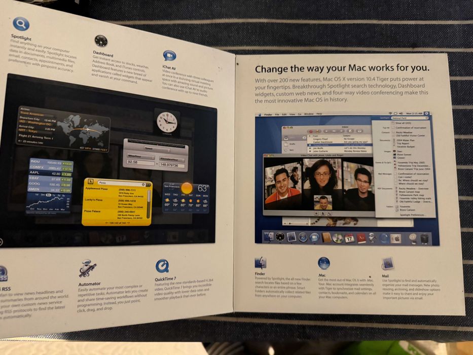 MacOs X 10.4.3 Tiger Box