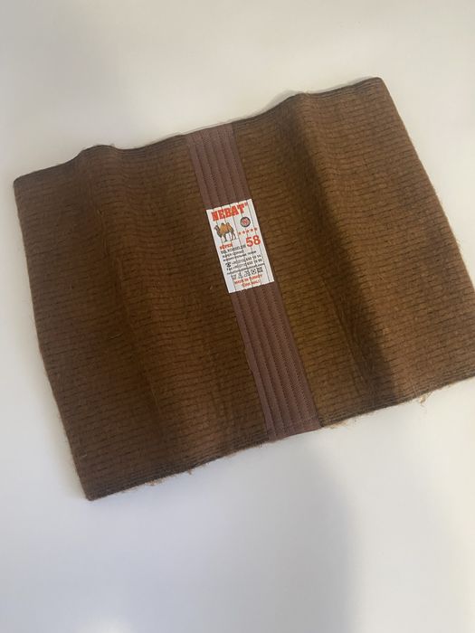 Зігріваючий пояс з собачоі з верблюжоі шерсті