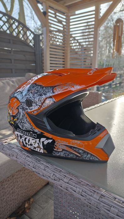 Kask na rower, motor , kład