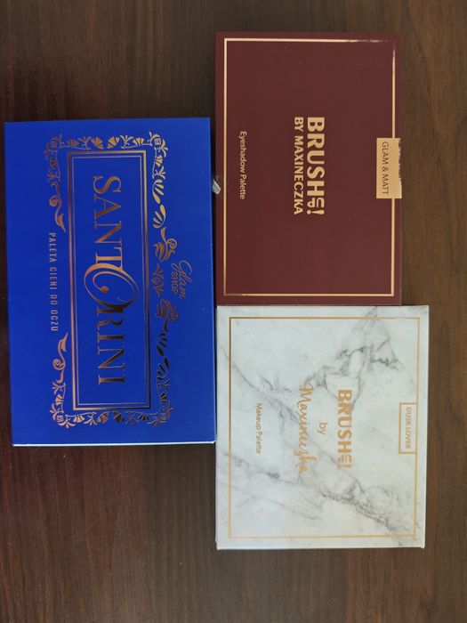 glamshop Santorini paleta do oczu+2 palety od maxineczki
