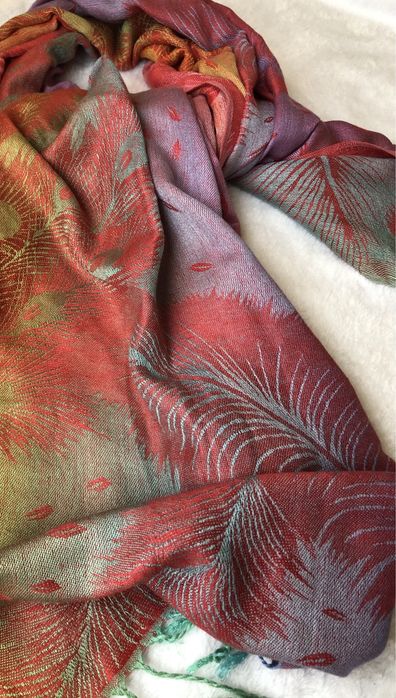 Шарф/палантин Pashmina, 100% кашемір