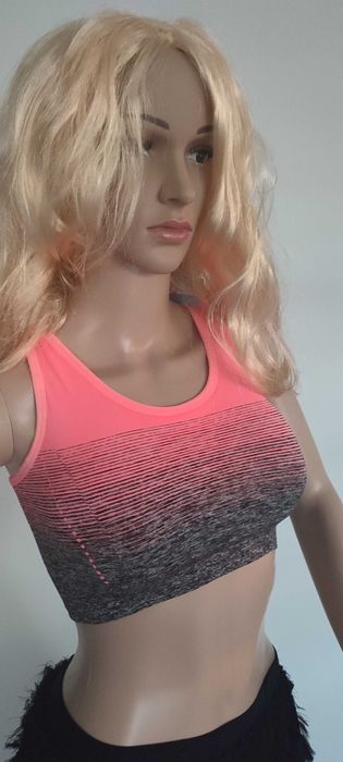 Biustonosz/TOP sportowy S/M miseczka B-C