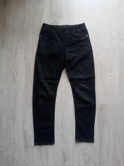 Czarne spodnio dresy jeans swaggy drippy drip chief keef