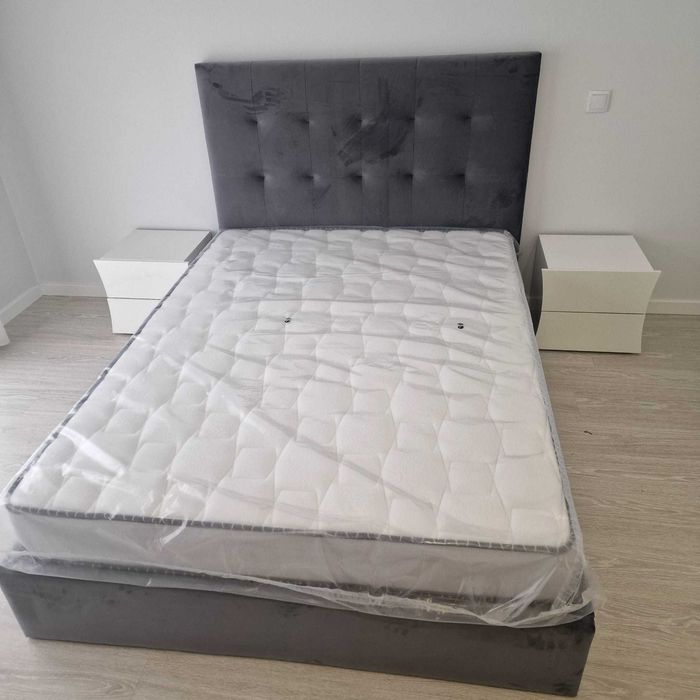 Camas de Casal Estofadas de Luxo 199€ Disp. em Várias Cores! 190x140m!