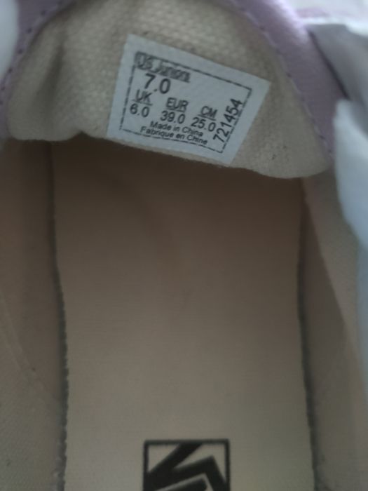 Vans damskie rozmiar 39 zamszowe