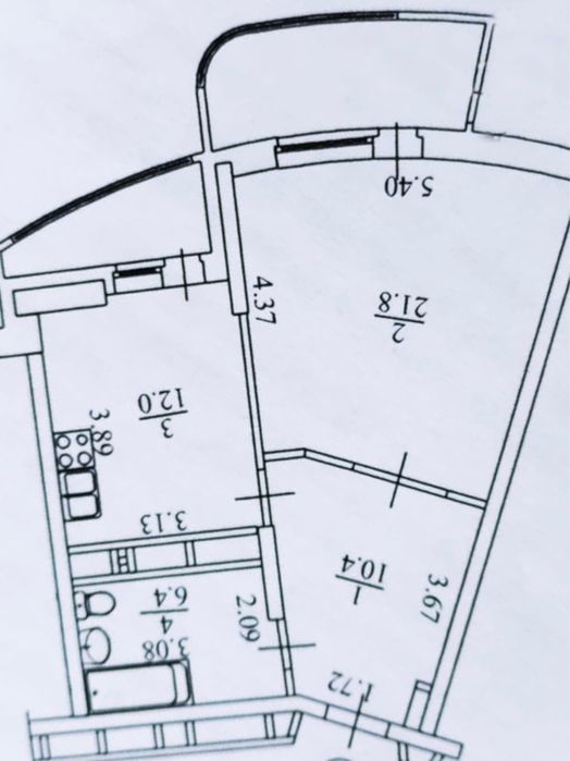 Власник Здам 1 к Срібнокільська 12, 5 хв метро Осокорки Позняки