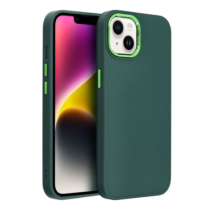 Futerał Frame Do Iphone 16 Zielony