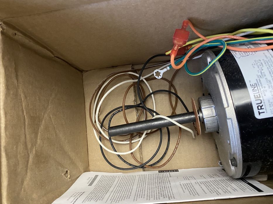 TrueLine W51-13CJA1-02 Двигун конденсатора  1 фаза 1 швидкість 208/2