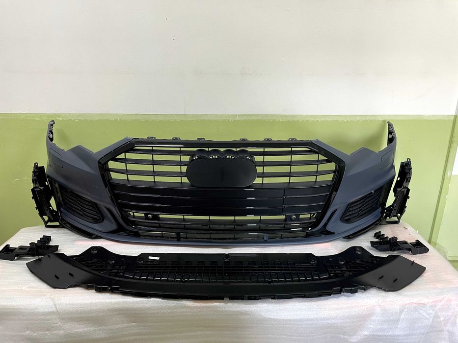 audi a6 c8 2018-2024р s line бампер передній в зборі Ауді а6 ц8 Ауди шрот розборка разборка