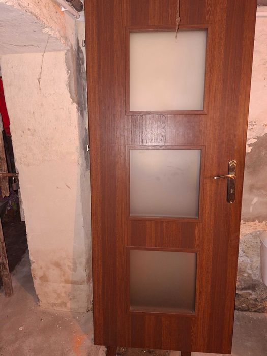 Drzwi wewnętrzne   prawe łazienka   60. Uzywane