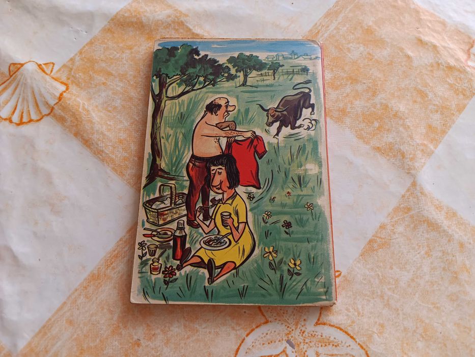 Livro de bolso humorístico "Anedota Ilustrada"