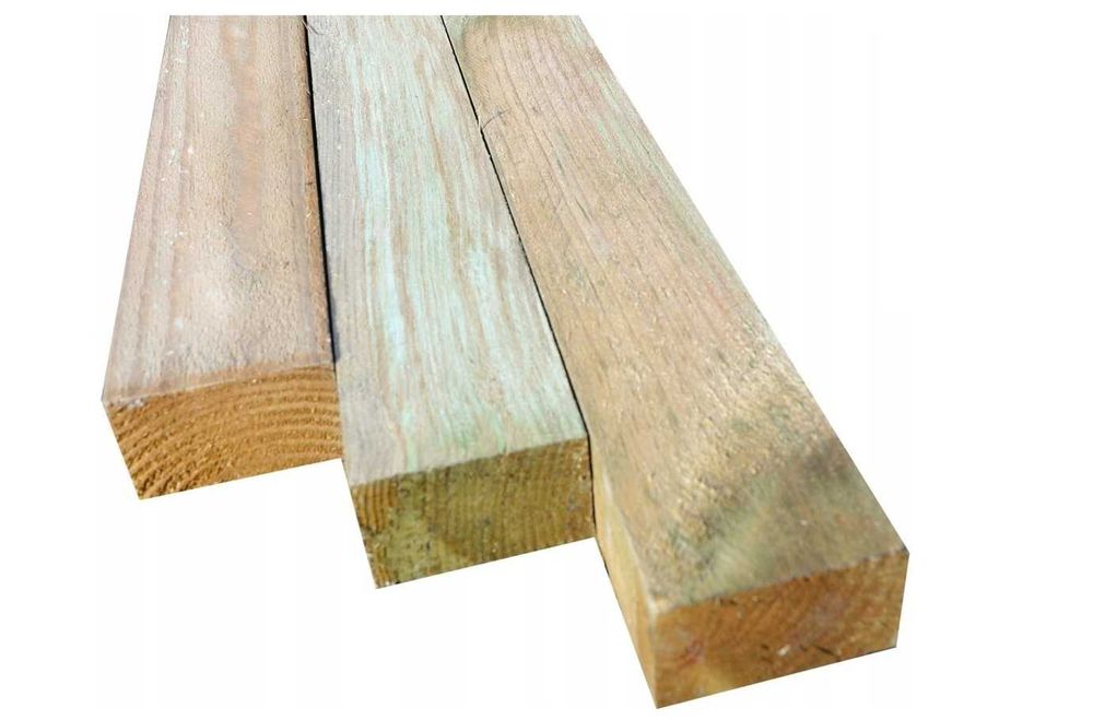 Kantówka Słup Belka Suszona Heblowana Gładka KVH 10x10cm 5m