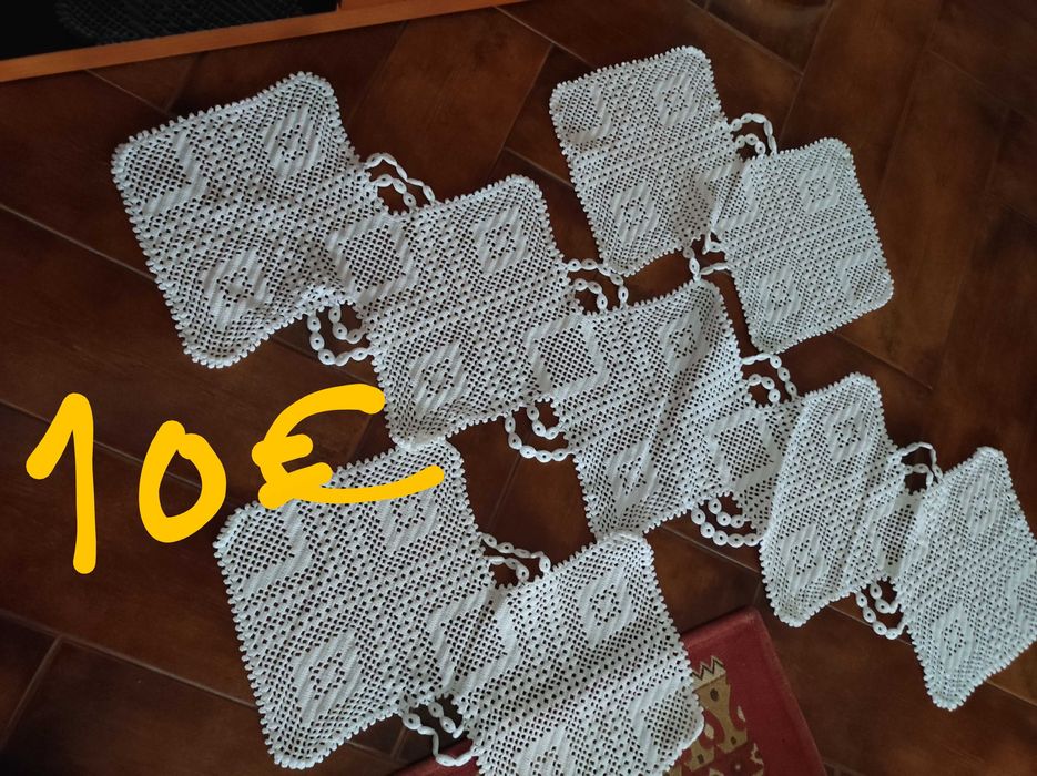 Crochê feito à mão