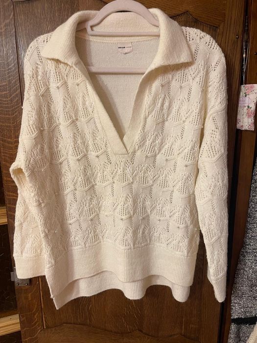 River Island - Śliczny sweterek zdobiony Oversize