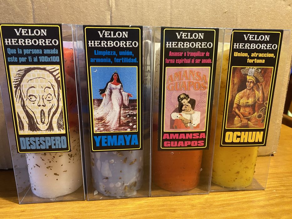 Velas completas para rituais e Velas para desejos