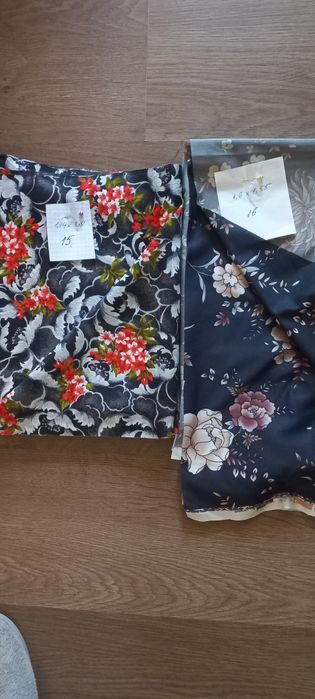 Продаются отрезы различных видов ткани