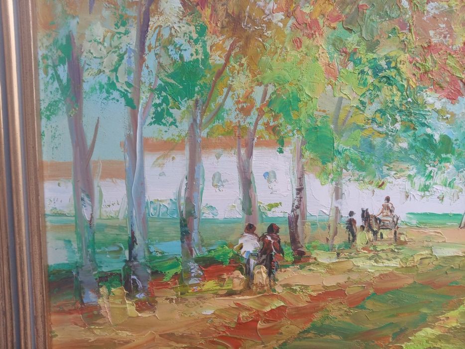 Quadro a óleo de Jesus Guido 40 x 50