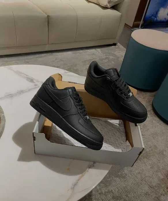 Buty meskie Nike_Air_Force_1_Low_'07_Black buty sportowe R.39