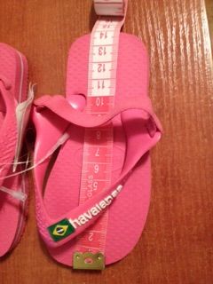 Nowe japonki Havaianas Brasil - Różowe Sandały Dziecięce rozm 22