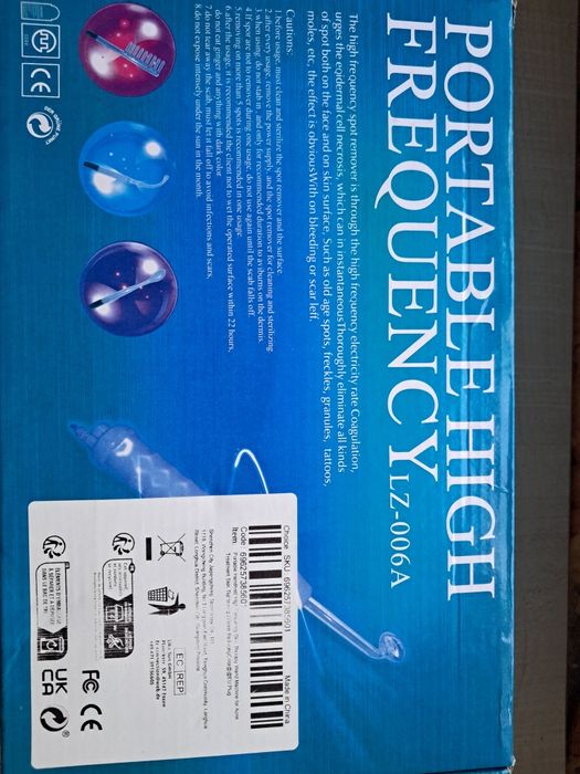 Дарсонваль новый 4 насадки