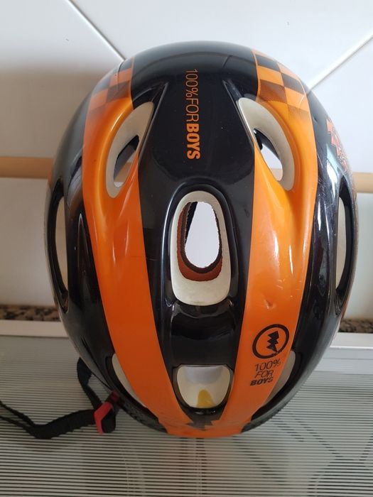 Capacete + Luvas Bicicleta Criança