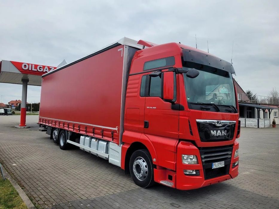 MAN TGX 26.460  XXL -9,6M 24EP NOWA ZABUDOWA+WINDA  Solówka Wynajem od 800euro-miesięcznie