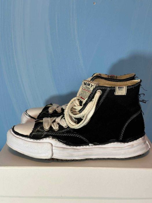 Maison Mihara Yasuhiro A01FW701 High-Top Sneakers – 43 EU – Black