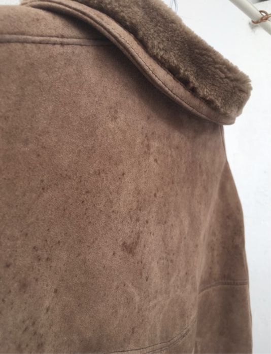 Casaco em Pele Vintage