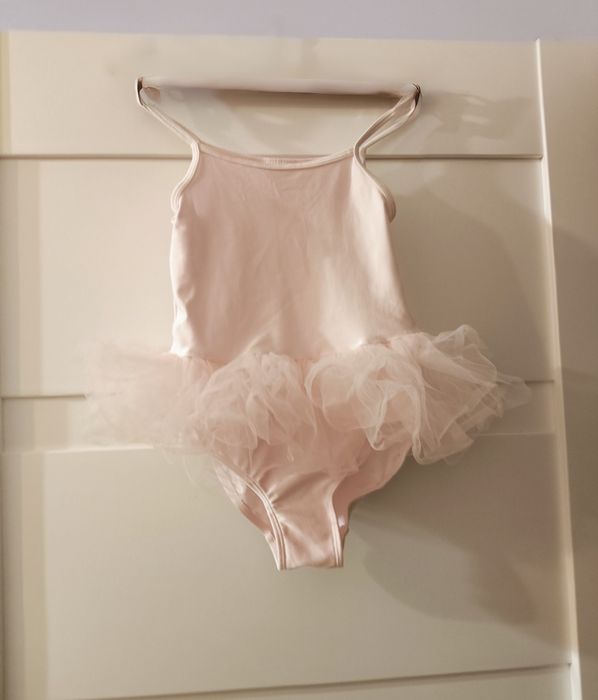 Body baletowe tutu jasnoróżowe dla dziewczynki