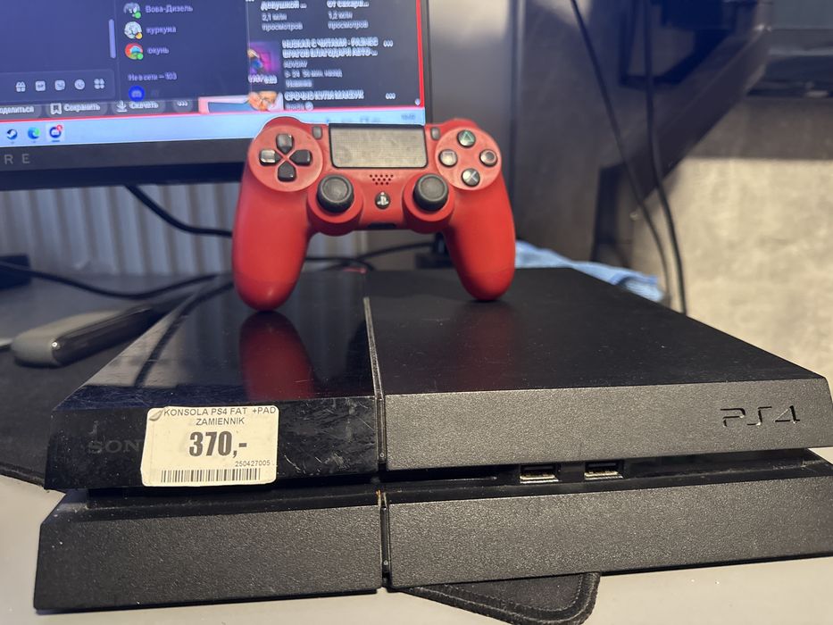 ps 4 fat z oryginalnem padem