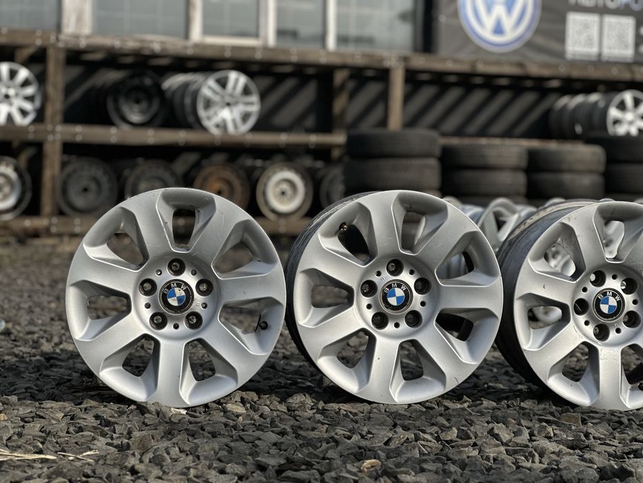 Диски БМВ Е60 R16 5x120 115 Style Комплект Тітанів Титан BMW E61 E38