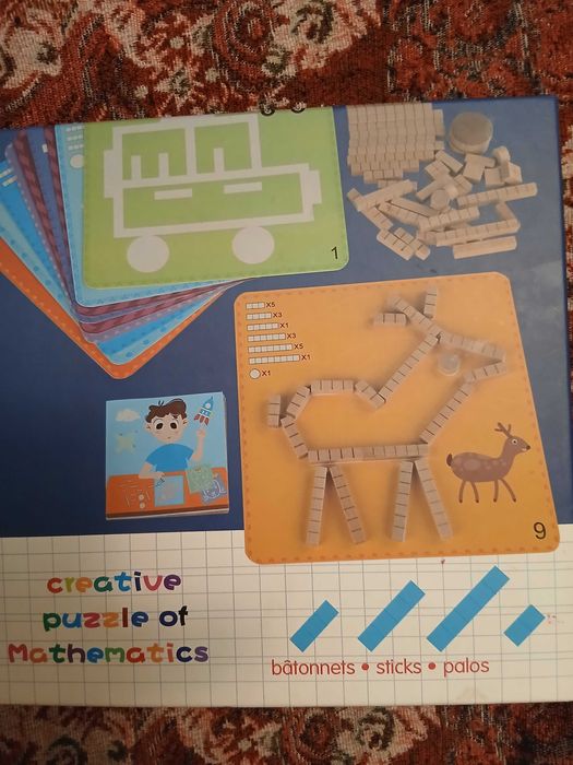 Деревянный пазл-конструктор  аналог D Jeco