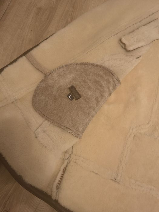 Kożuch męski naturalny r. L