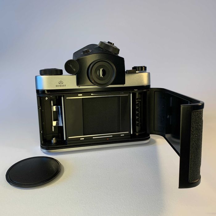 Câmara Kiev 60 TTL – conjunto completo com caixa original (1988)64750949296257123