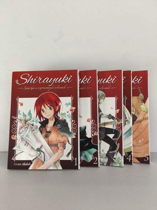 Shirayuki tom 1-5