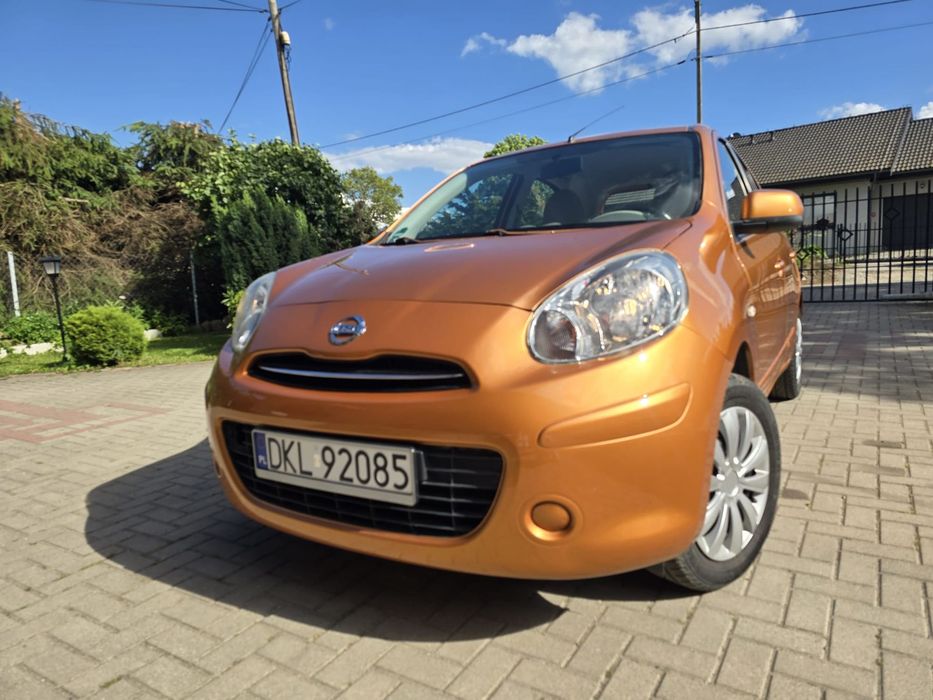 Nissan Micra Stan BDB Jasne wnętrze. ZAREJESTROWANY